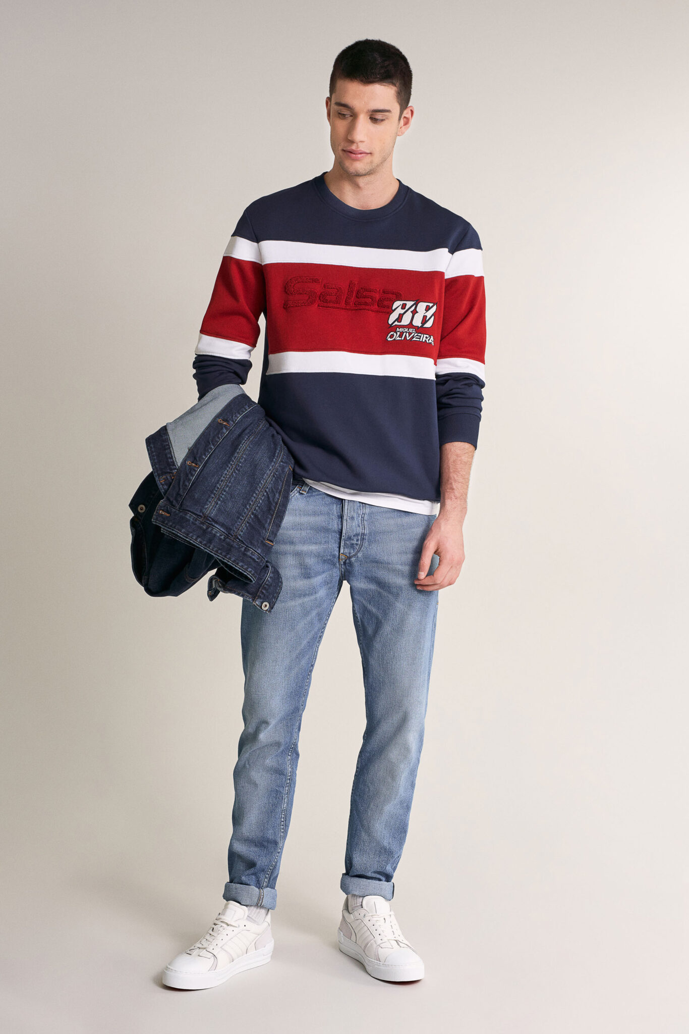 MIGUEL OLIVEIRA SWEATSHIRT COLOR BLOCK R - Miguel Oliveira ...